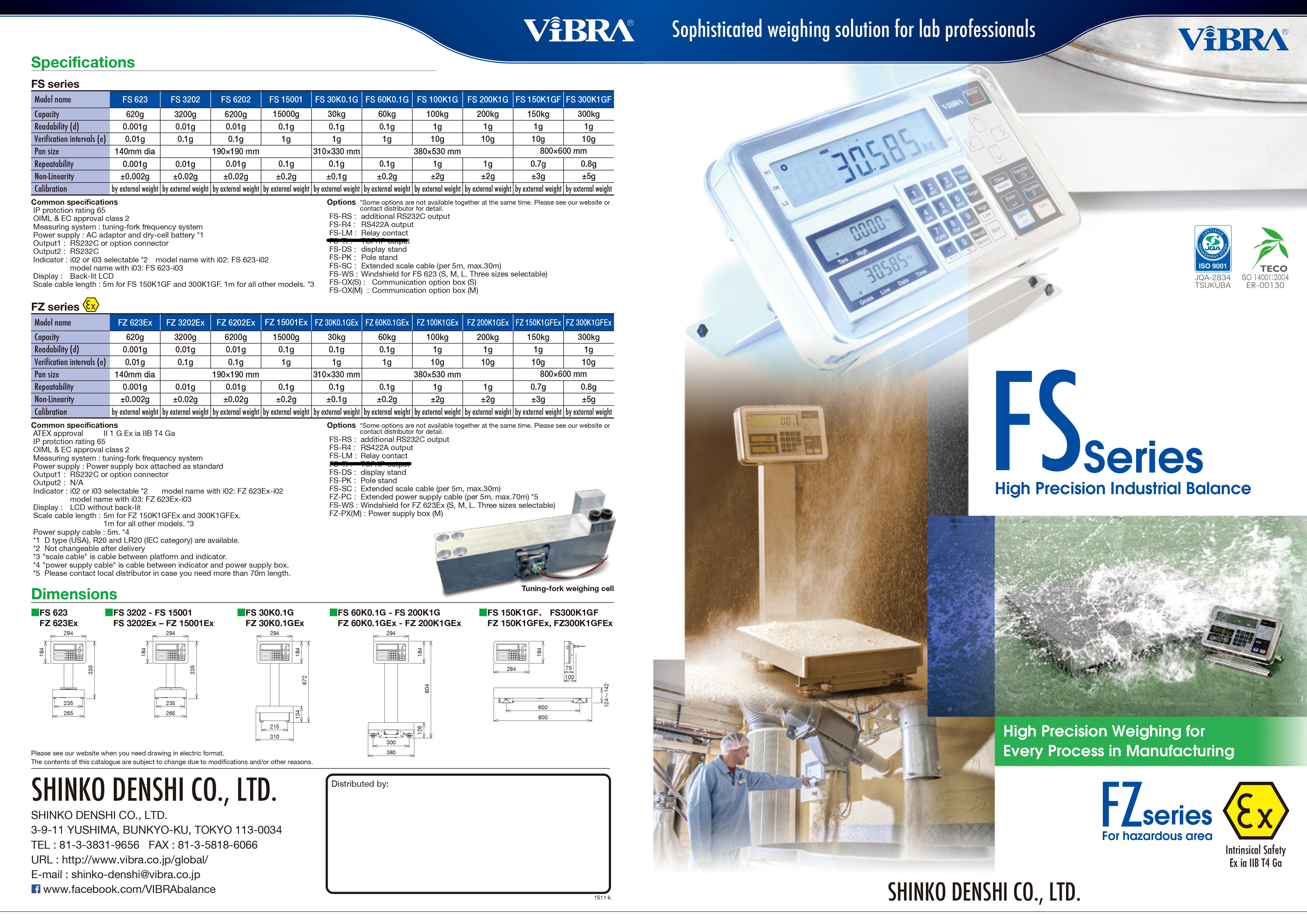 FS series platform scales1